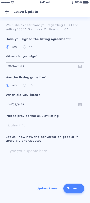 Mobile View Referrals